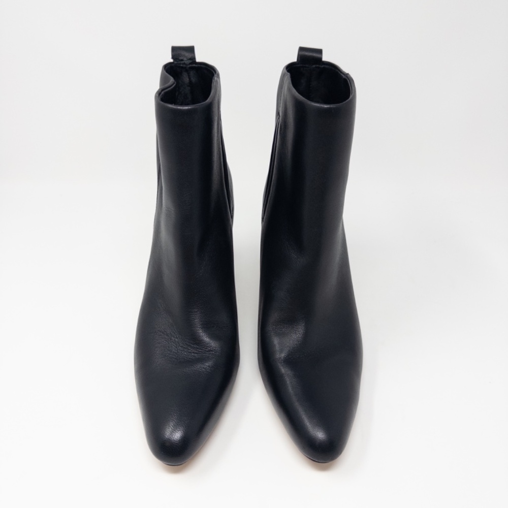 Vince Hillside Black Booties Heels Womens US 6.5 EU 36.5 - Picture 3 of 5